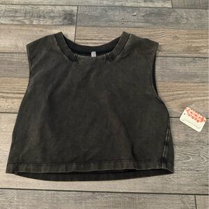 Free People Black Tank Top